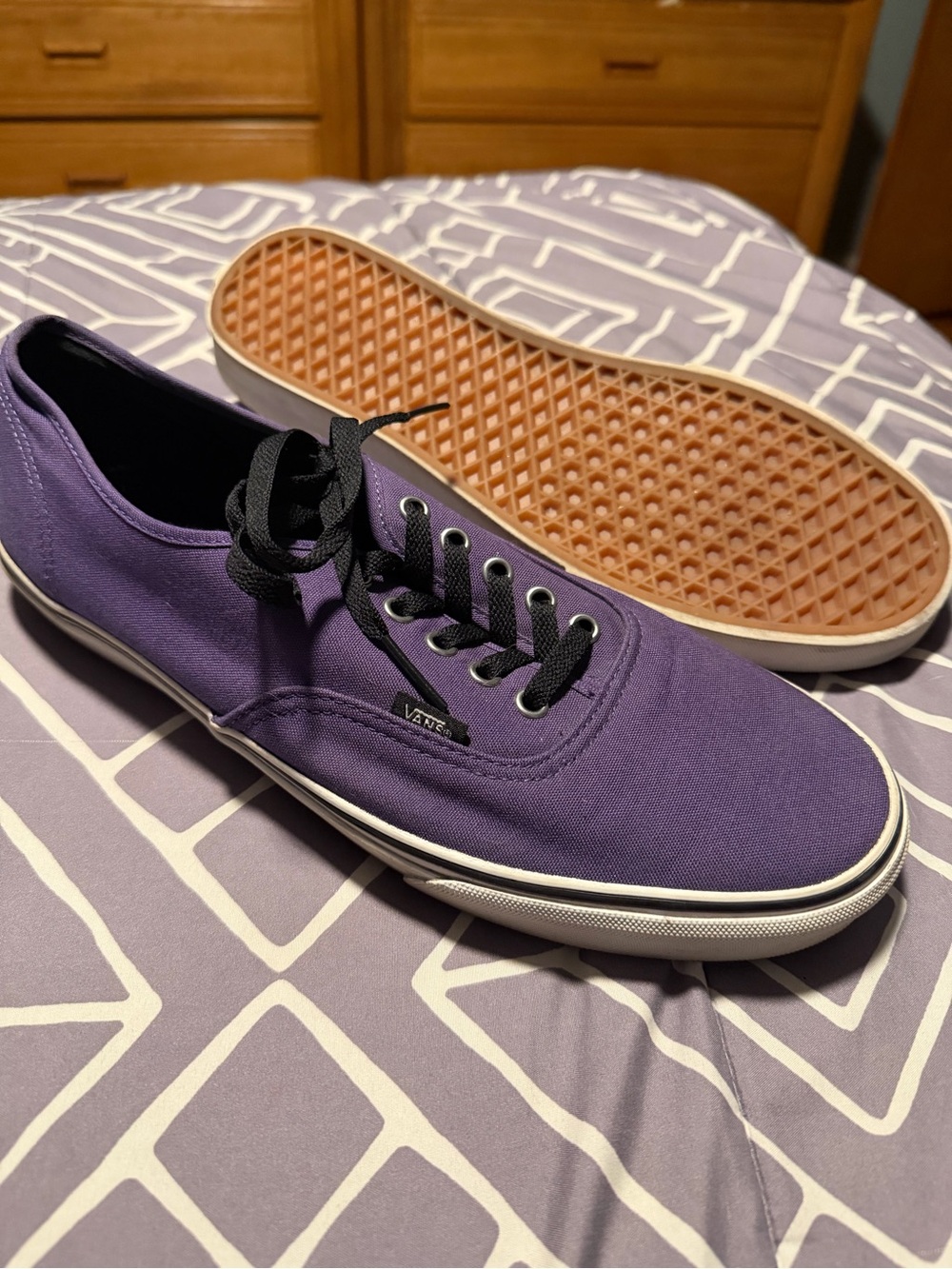 Vans Authentics Purple Size 12